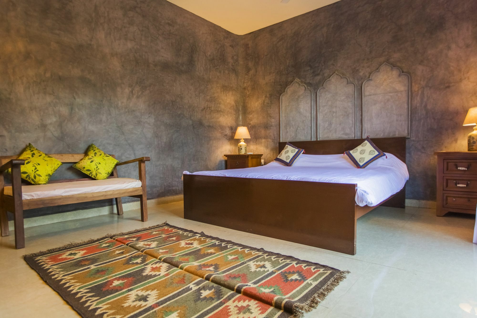 Devarya Wellness Beach Resort Morjim Luaran gambar